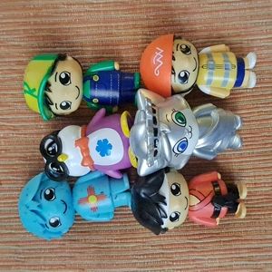 Ryan's world (6) mini figures